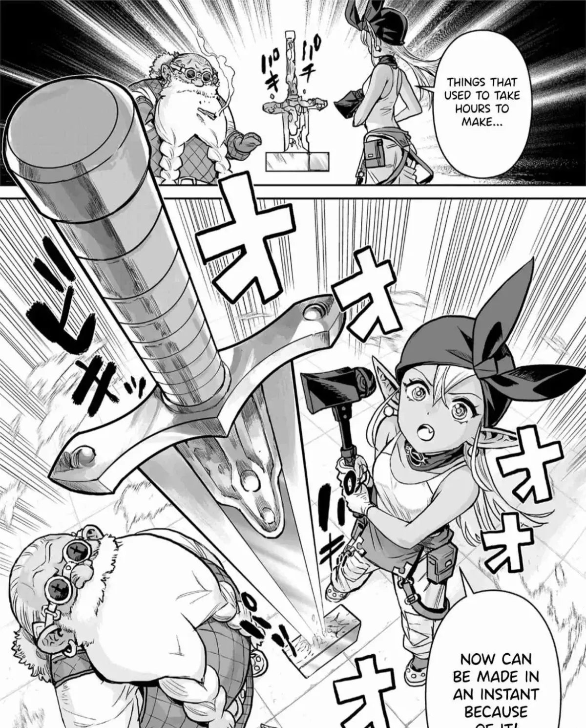 Abandoned ~Tsuyosugite Buki ga Kowareru Yuusha to Buki Shokunin no Elf~ Chapter 1 page 13 - 