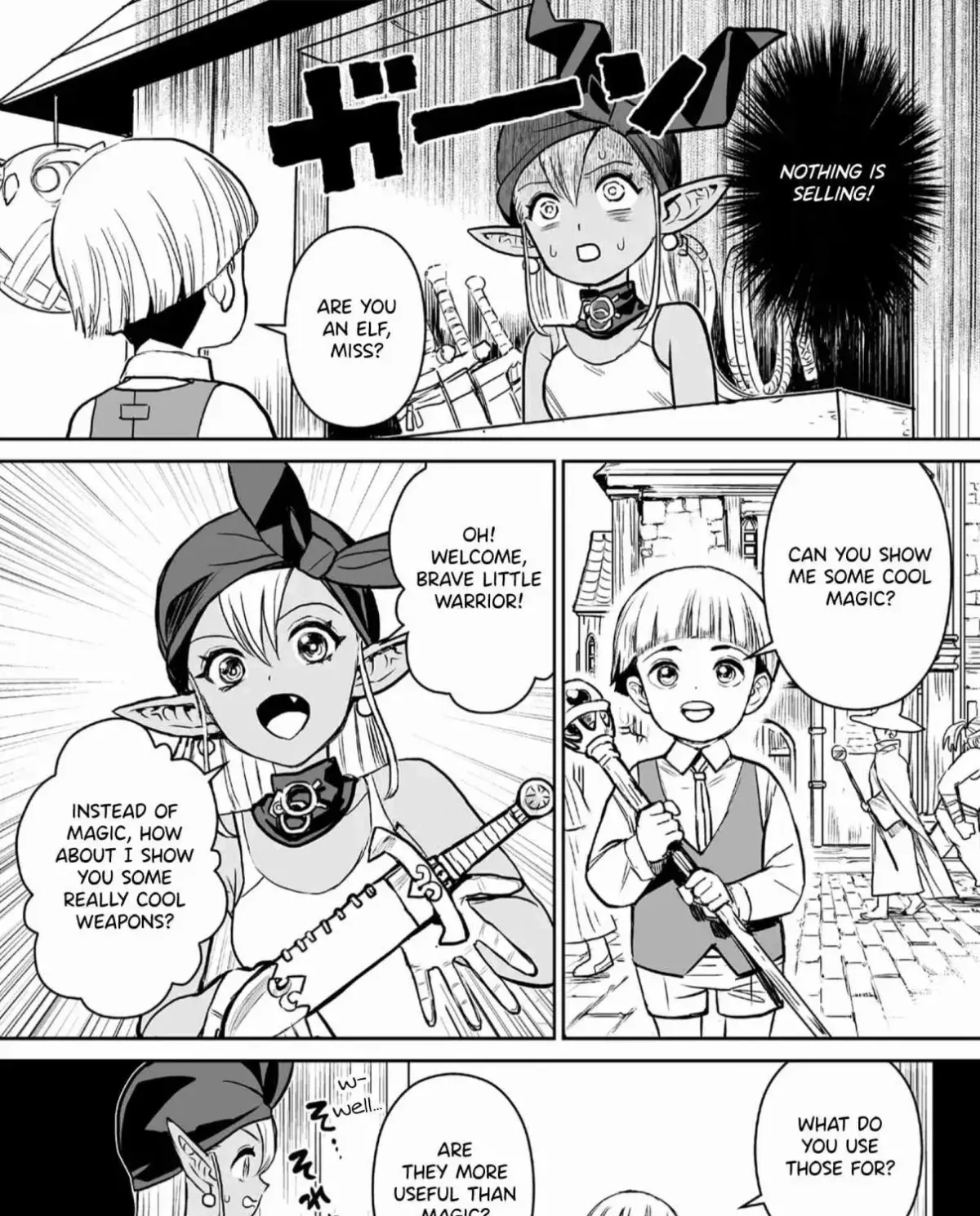 Abandoned ~Tsuyosugite Buki ga Kowareru Yuusha to Buki Shokunin no Elf~ Chapter 1 page 27 - 