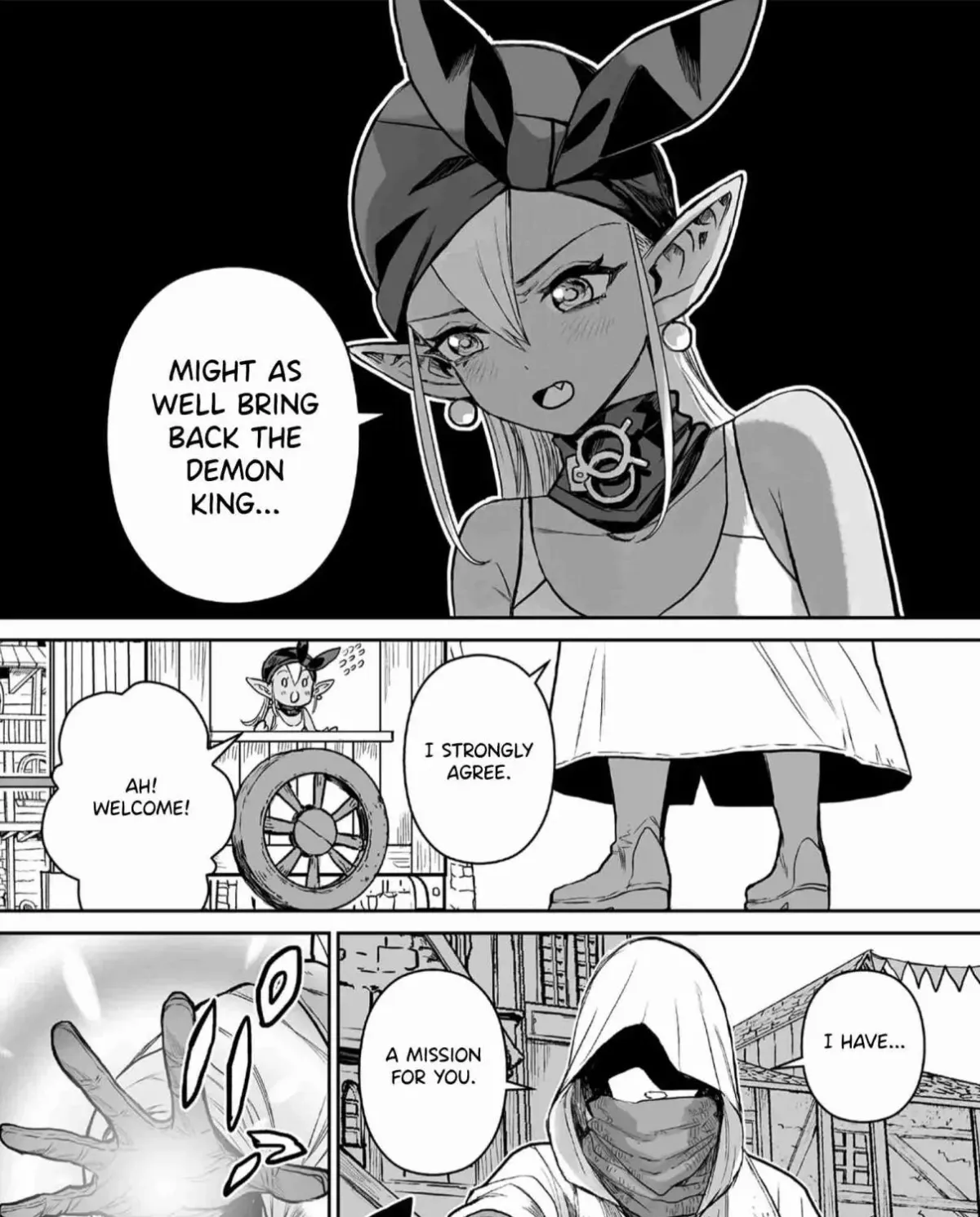 Abandoned ~Tsuyosugite Buki ga Kowareru Yuusha to Buki Shokunin no Elf~ Chapter 1 page 33 - 