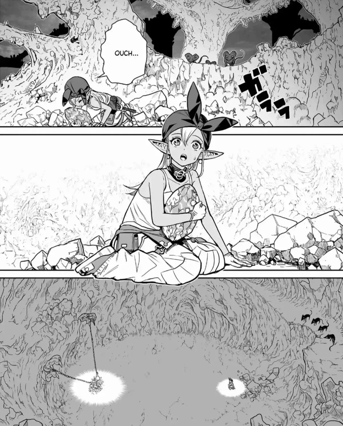 Abandoned ~Tsuyosugite Buki ga Kowareru Yuusha to Buki Shokunin no Elf~ Chapter 1 page 53 - 
