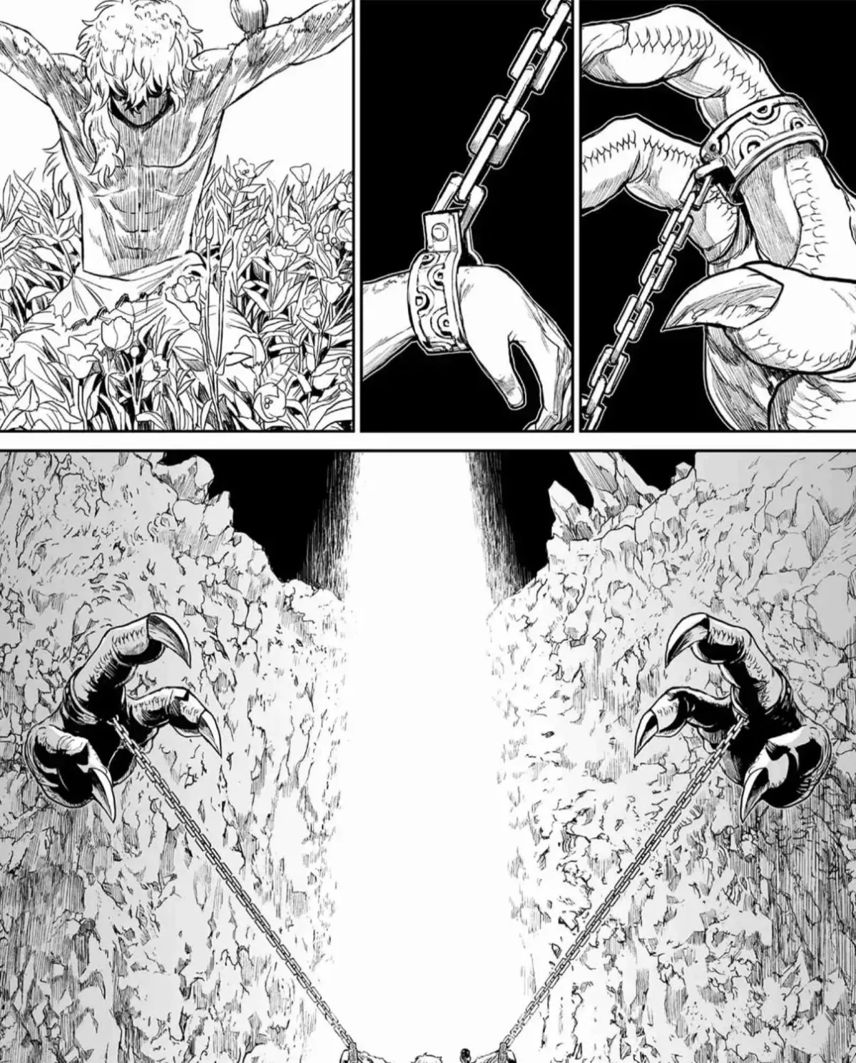 Abandoned ~Tsuyosugite Buki ga Kowareru Yuusha to Buki Shokunin no Elf~ Chapter 1 page 55 - 