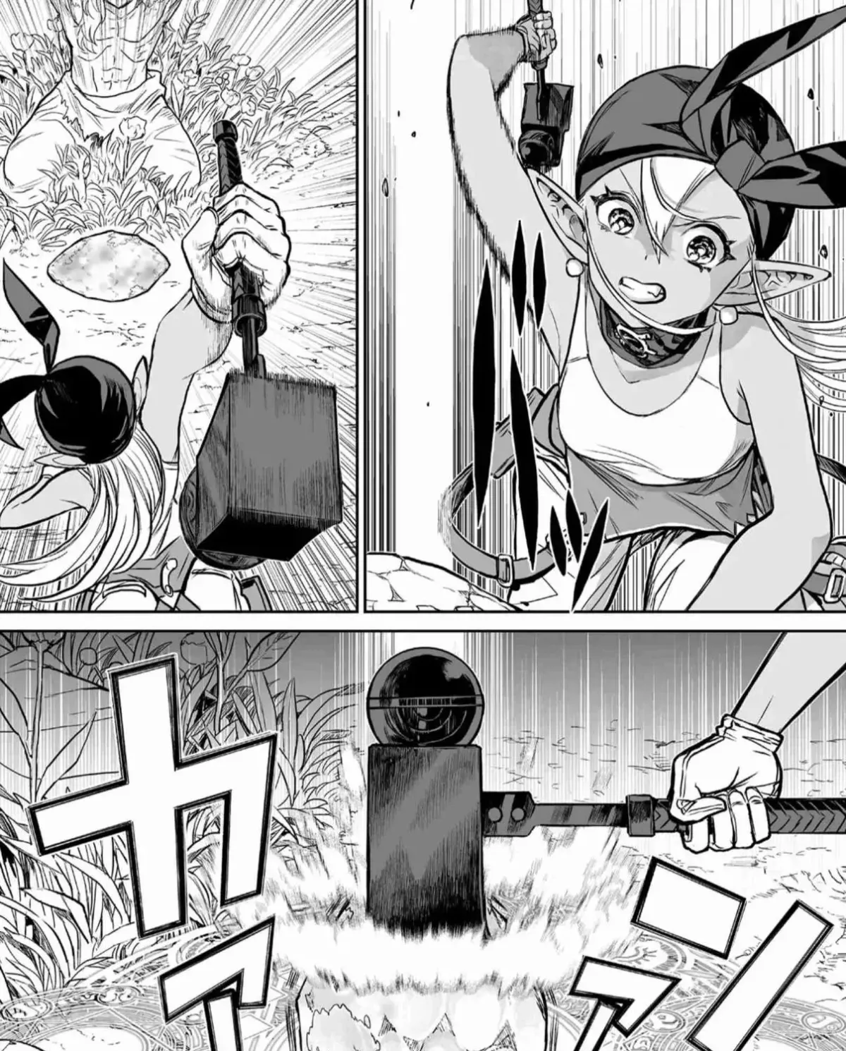 Abandoned ~Tsuyosugite Buki ga Kowareru Yuusha to Buki Shokunin no Elf~ Chapter 1 page 65 - 