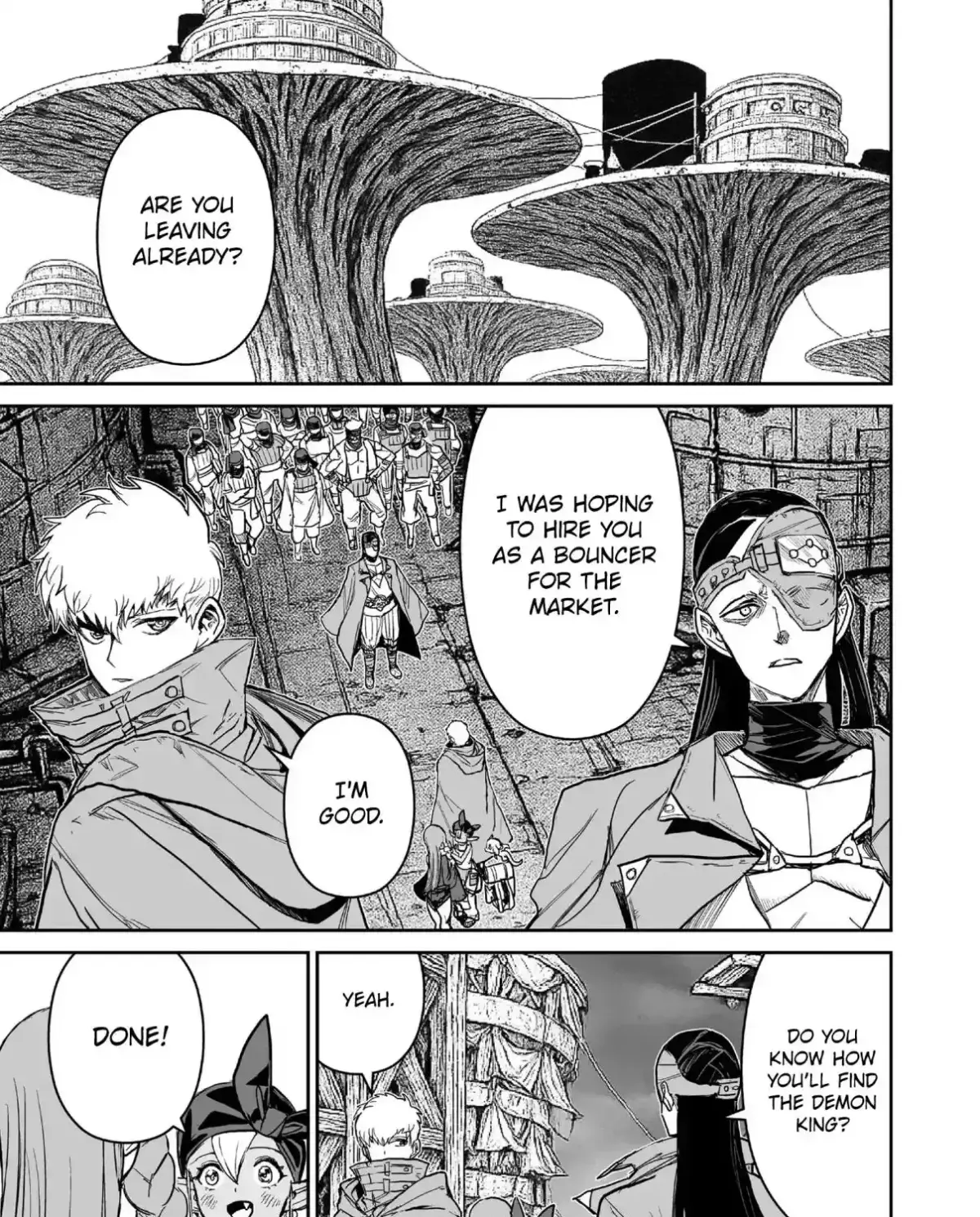 Abandoned ~Tsuyosugite Buki ga Kowareru Yuusha to Buki Shokunin no Elf~ Chapter 13 page 33 - 