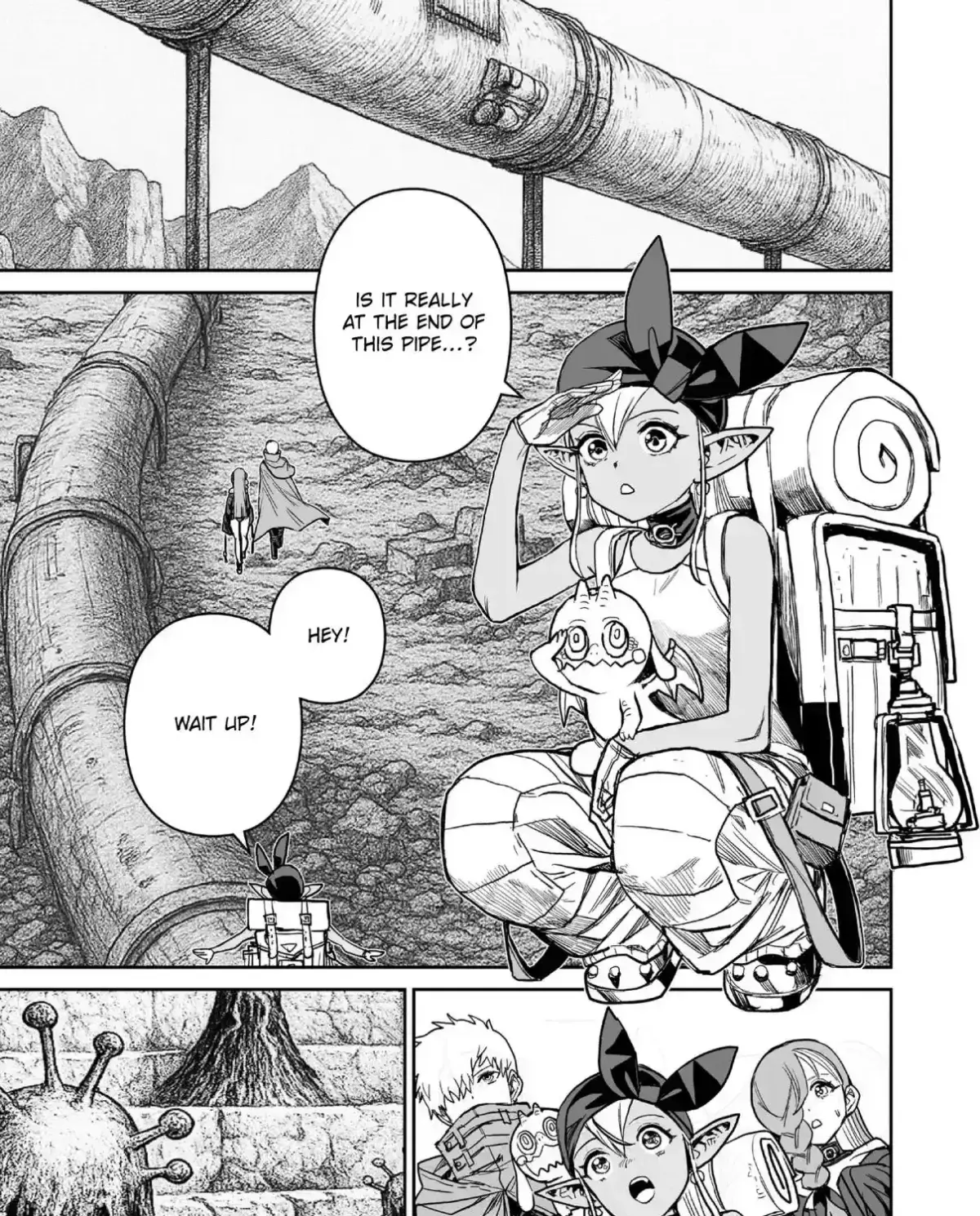 Abandoned ~Tsuyosugite Buki ga Kowareru Yuusha to Buki Shokunin no Elf~ Chapter 14 page 1 - 