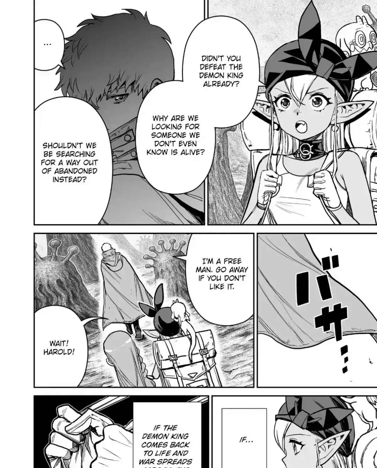 Abandoned ~Tsuyosugite Buki ga Kowareru Yuusha to Buki Shokunin no Elf~ Chapter 14 page 7 - 
