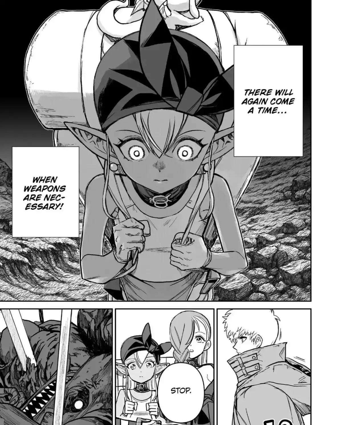 Abandoned ~Tsuyosugite Buki ga Kowareru Yuusha to Buki Shokunin no Elf~ Chapter 14 page 9 - 