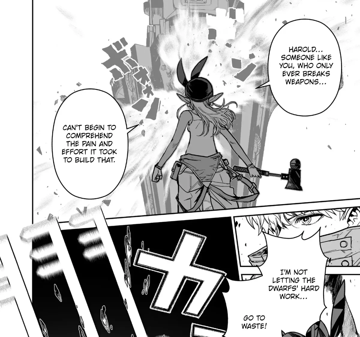 Abandoned ~Tsuyosugite Buki ga Kowareru Yuusha to Buki Shokunin no Elf~ Chapter 15 page 31 - 