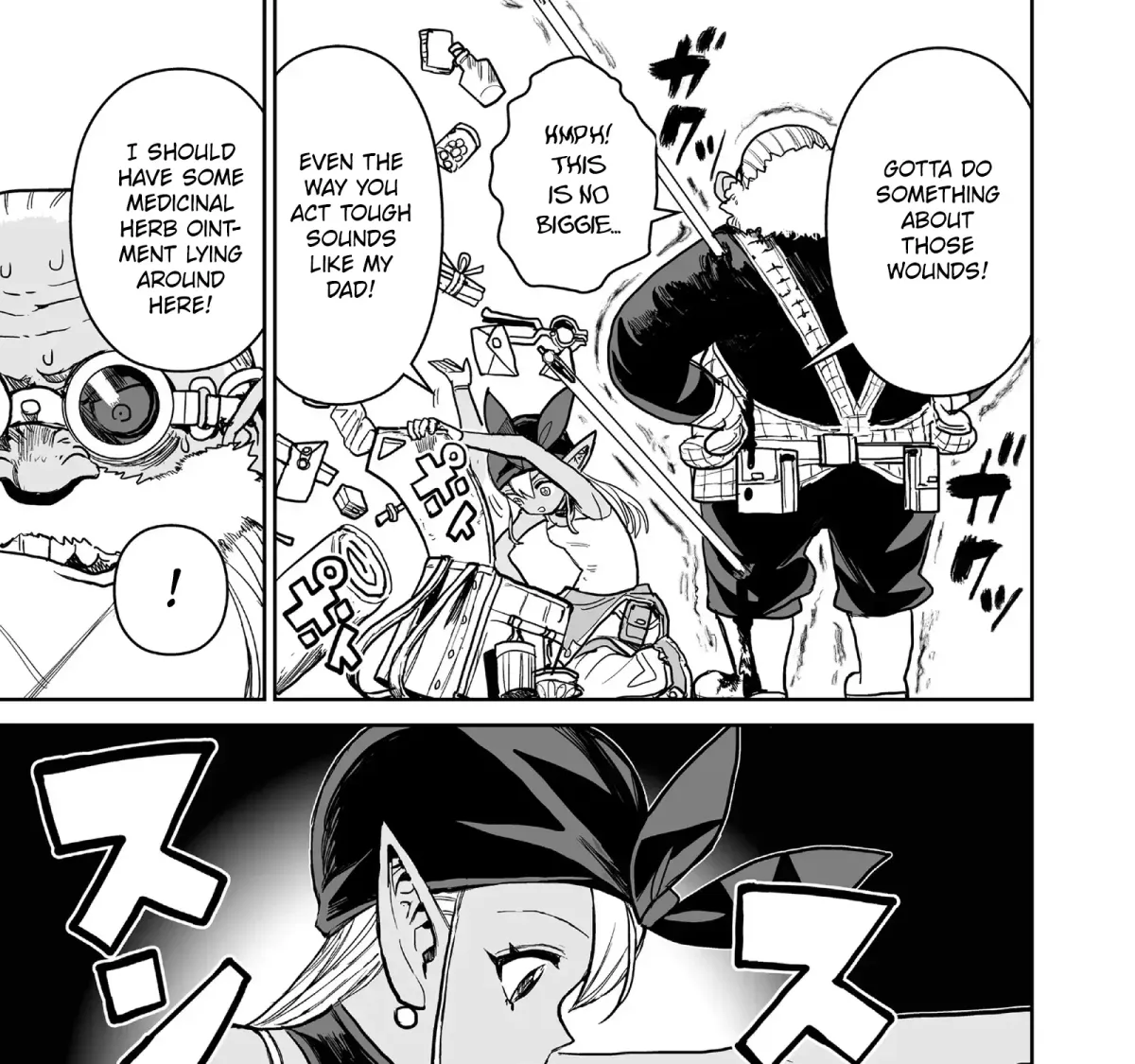 Abandoned ~Tsuyosugite Buki ga Kowareru Yuusha to Buki Shokunin no Elf~ Chapter 15 page 5 - 