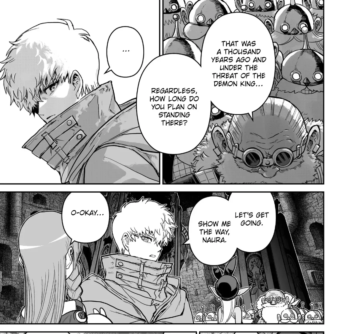 Abandoned ~Tsuyosugite Buki ga Kowareru Yuusha to Buki Shokunin no Elf~ Chapter 16 page 13 - 