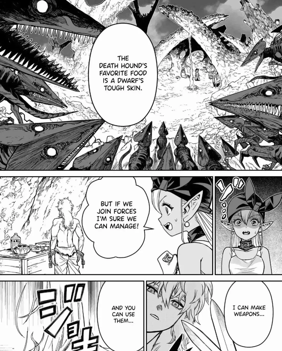 Abandoned ~Tsuyosugite Buki ga Kowareru Yuusha to Buki Shokunin no Elf~ Chapter 2 page 15 - 