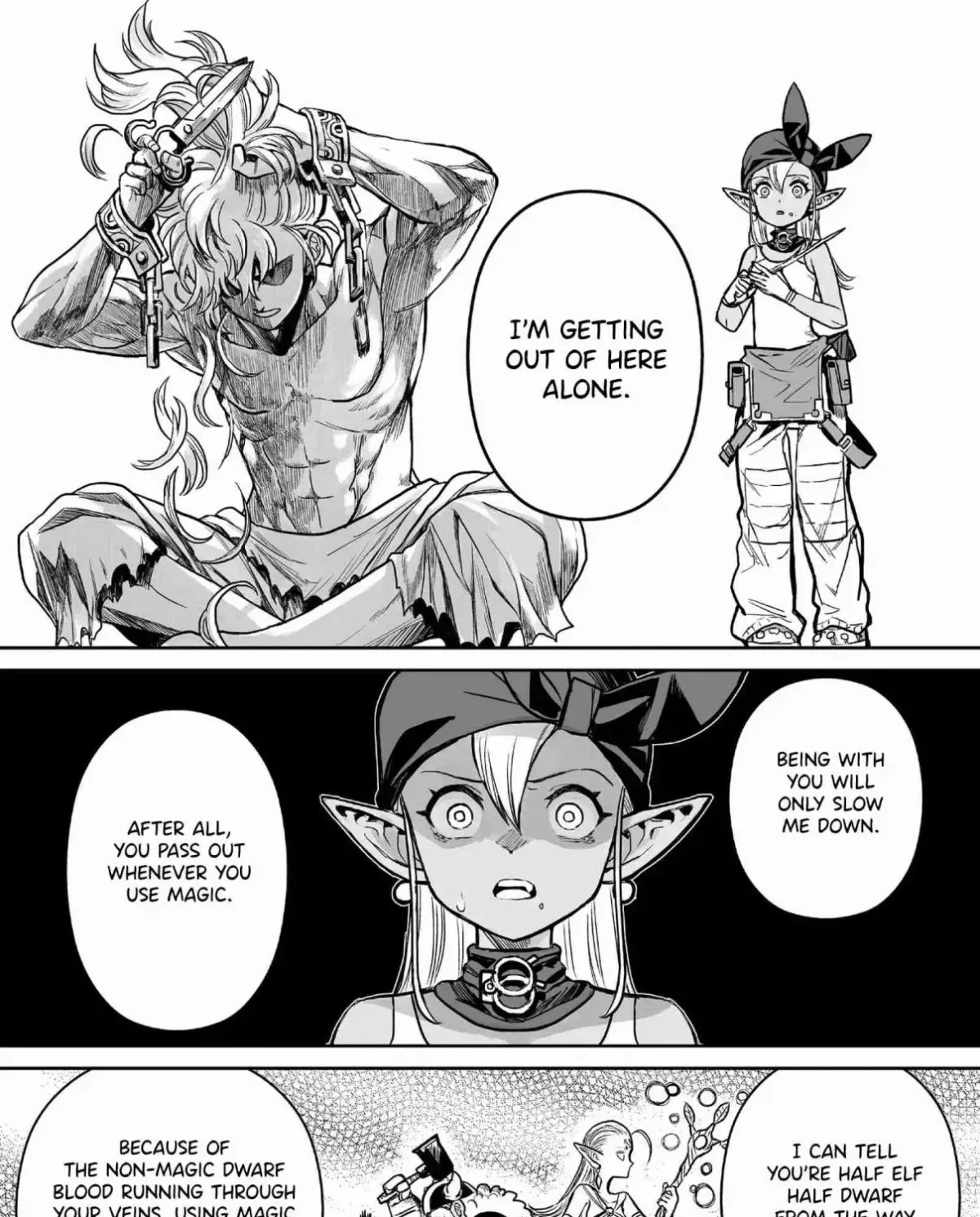 Abandoned ~Tsuyosugite Buki ga Kowareru Yuusha to Buki Shokunin no Elf~ Chapter 2 page 17 - 