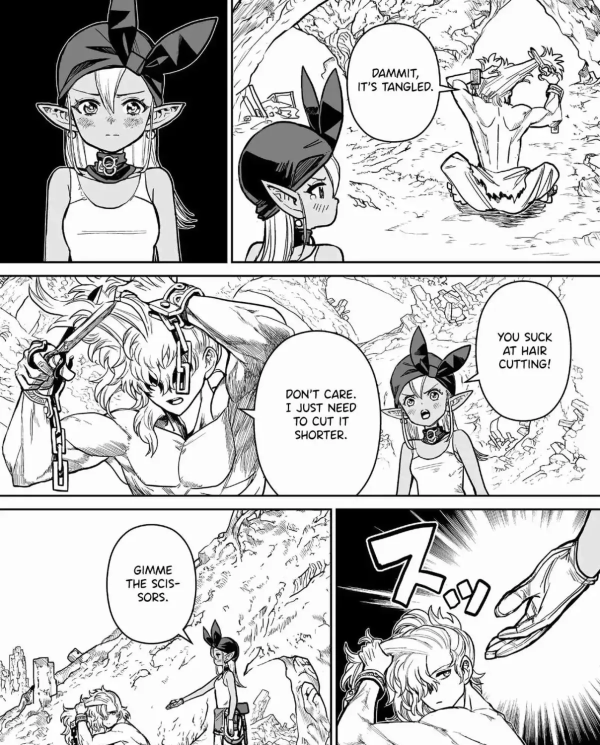 Abandoned ~Tsuyosugite Buki ga Kowareru Yuusha to Buki Shokunin no Elf~ Chapter 2 page 23 - 