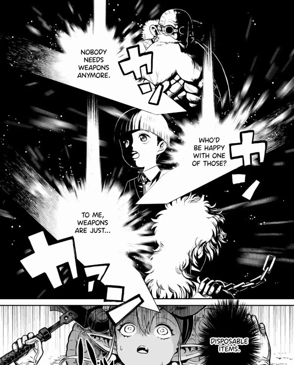 Abandoned ~Tsuyosugite Buki ga Kowareru Yuusha to Buki Shokunin no Elf~ Chapter 2 page 5 - 