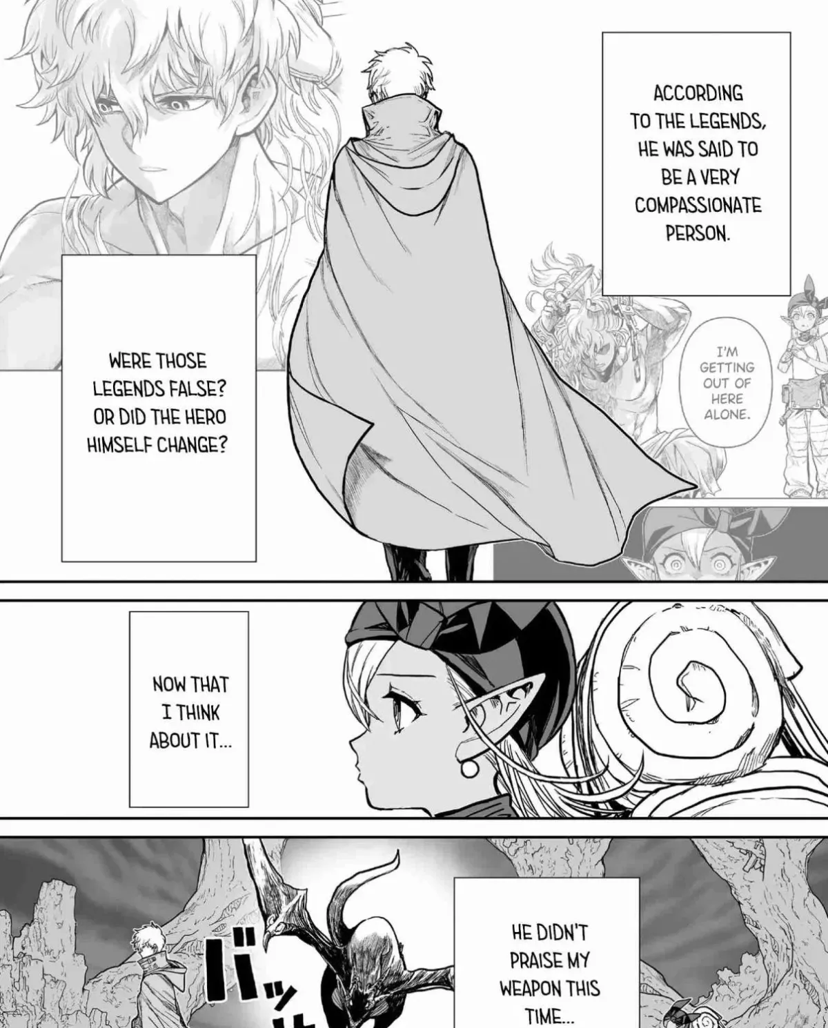 Abandoned ~Tsuyosugite Buki ga Kowareru Yuusha to Buki Shokunin no Elf~ Chapter 2 page 51 - 