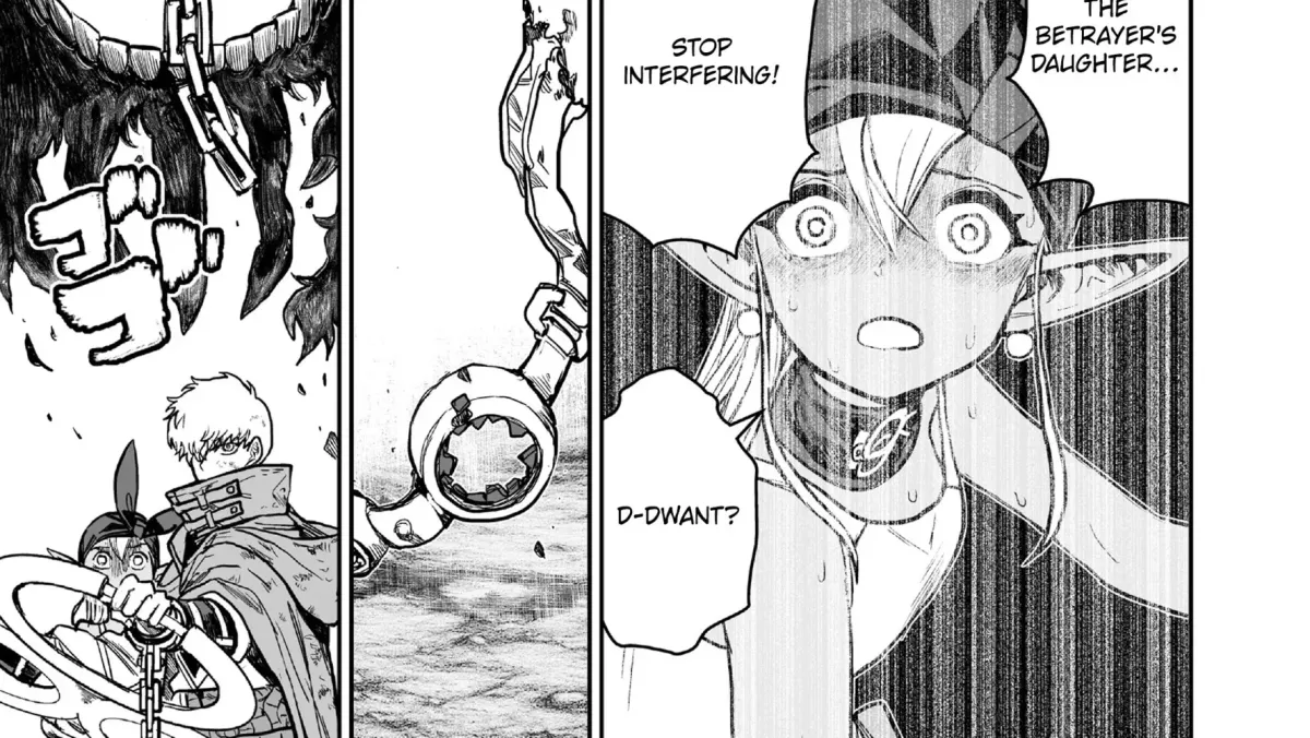 Abandoned ~Tsuyosugite Buki ga Kowareru Yuusha to Buki Shokunin no Elf~ Chapter 21 page 22 - 