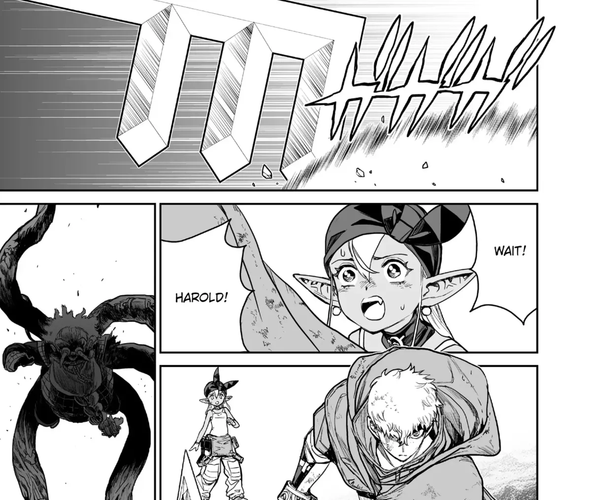 Abandoned ~Tsuyosugite Buki ga Kowareru Yuusha to Buki Shokunin no Elf~ Chapter 21 page 9 - 