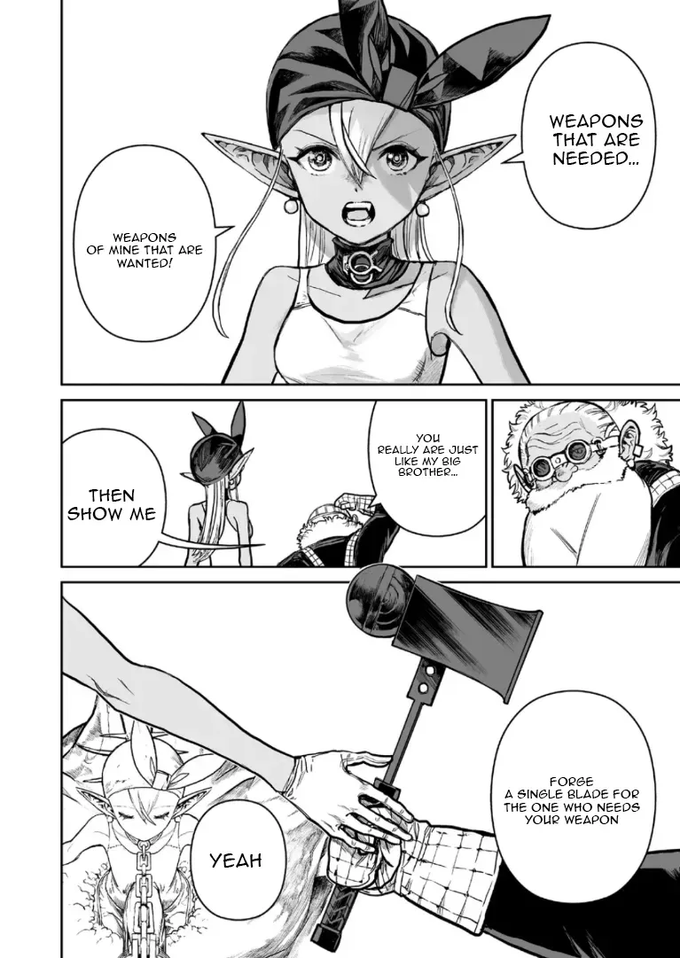 Abandoned ~Tsuyosugite Buki ga Kowareru Yuusha to Buki Shokunin no Elf~ Chapter 28 page 13 - 
