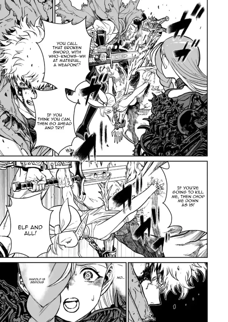 Abandoned ~Tsuyosugite Buki ga Kowareru Yuusha to Buki Shokunin no Elf~ Chapter 29 page 4 - 