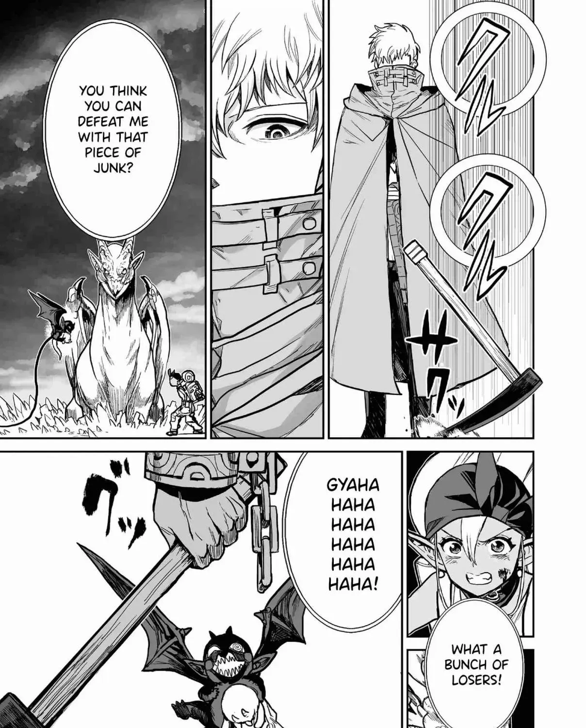 Abandoned ~Tsuyosugite Buki ga Kowareru Yuusha to Buki Shokunin no Elf~ Chapter 3 page 33 - 