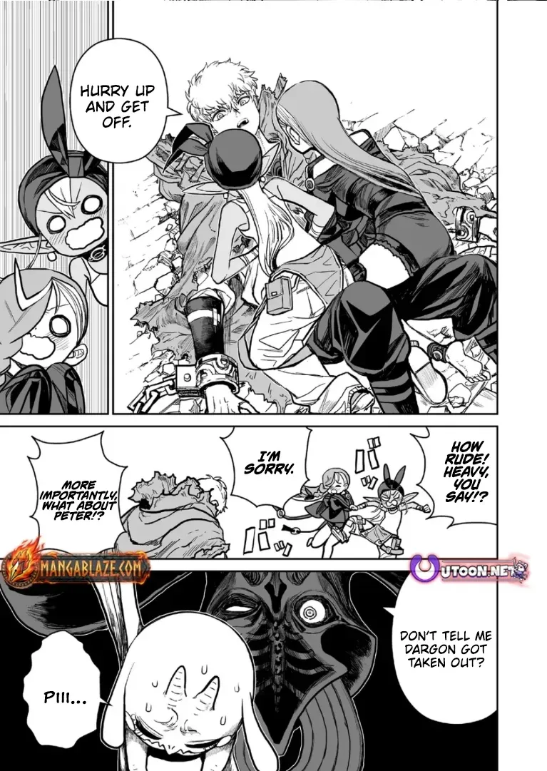 Abandoned ~Tsuyosugite Buki ga Kowareru Yuusha to Buki Shokunin no Elf~ Chapter 32 page 14 - 