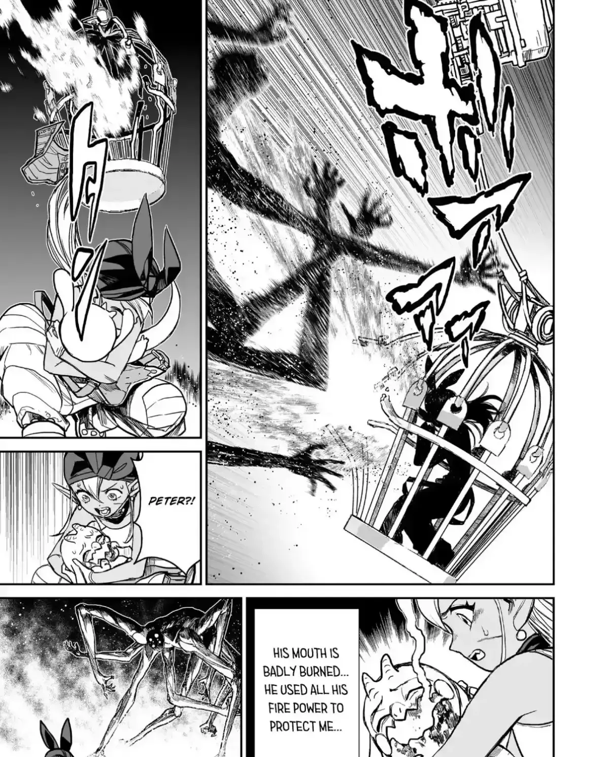 Abandoned ~Tsuyosugite Buki ga Kowareru Yuusha to Buki Shokunin no Elf~ Chapter 8 page 33 - 