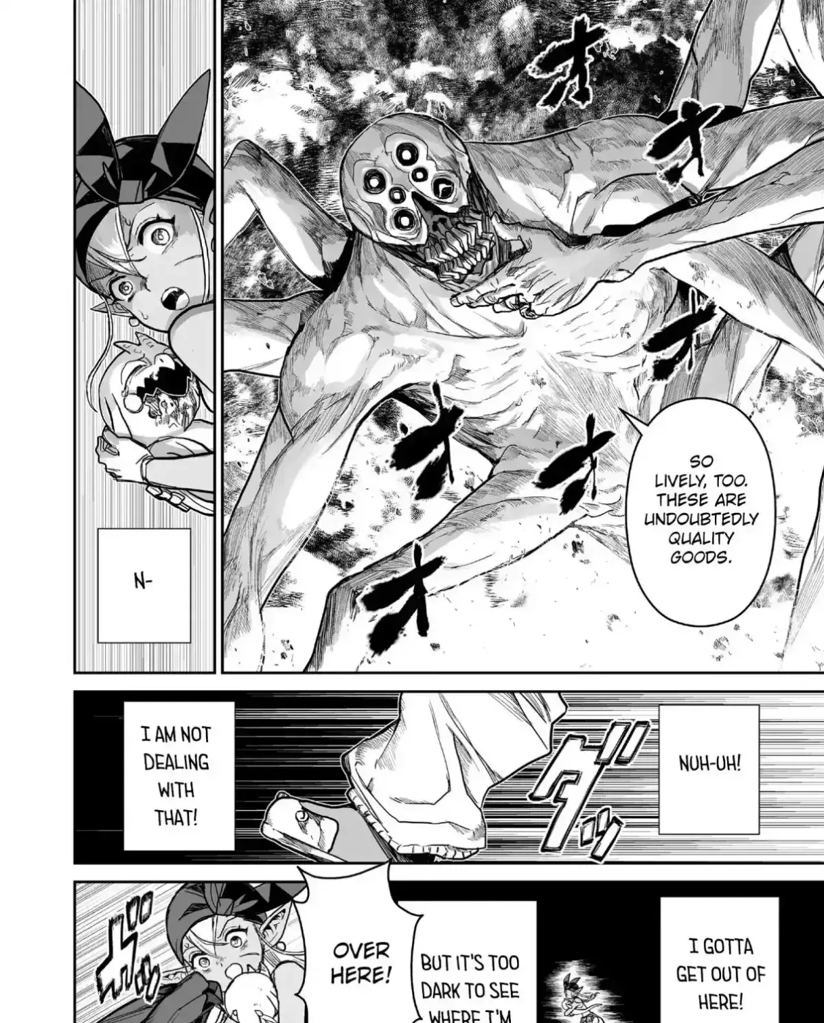 Abandoned ~Tsuyosugite Buki ga Kowareru Yuusha to Buki Shokunin no Elf~ Chapter 8 page 35 - 