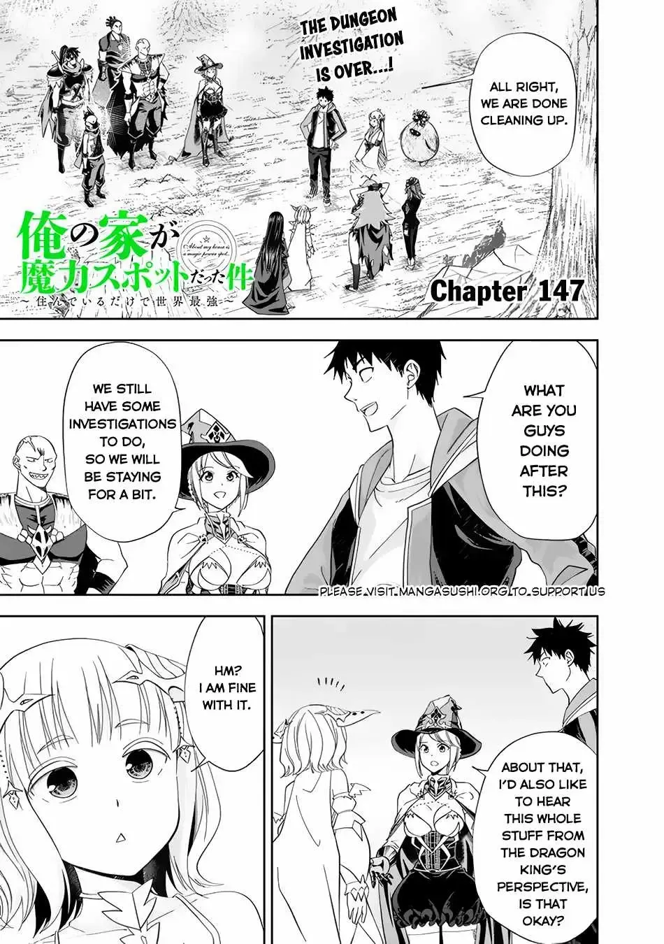 About My House Is A Magic Power Spot.. Chapter 147 page 3 - 