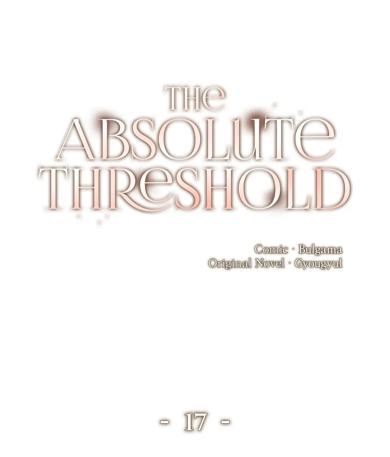 Absolute Threshold Chapter 17 page 48 - 