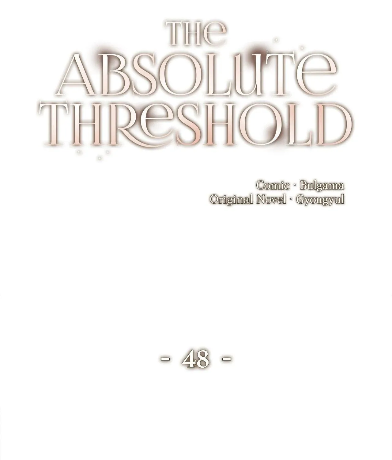 Absolute Threshold Chapter 48 page 69 - 