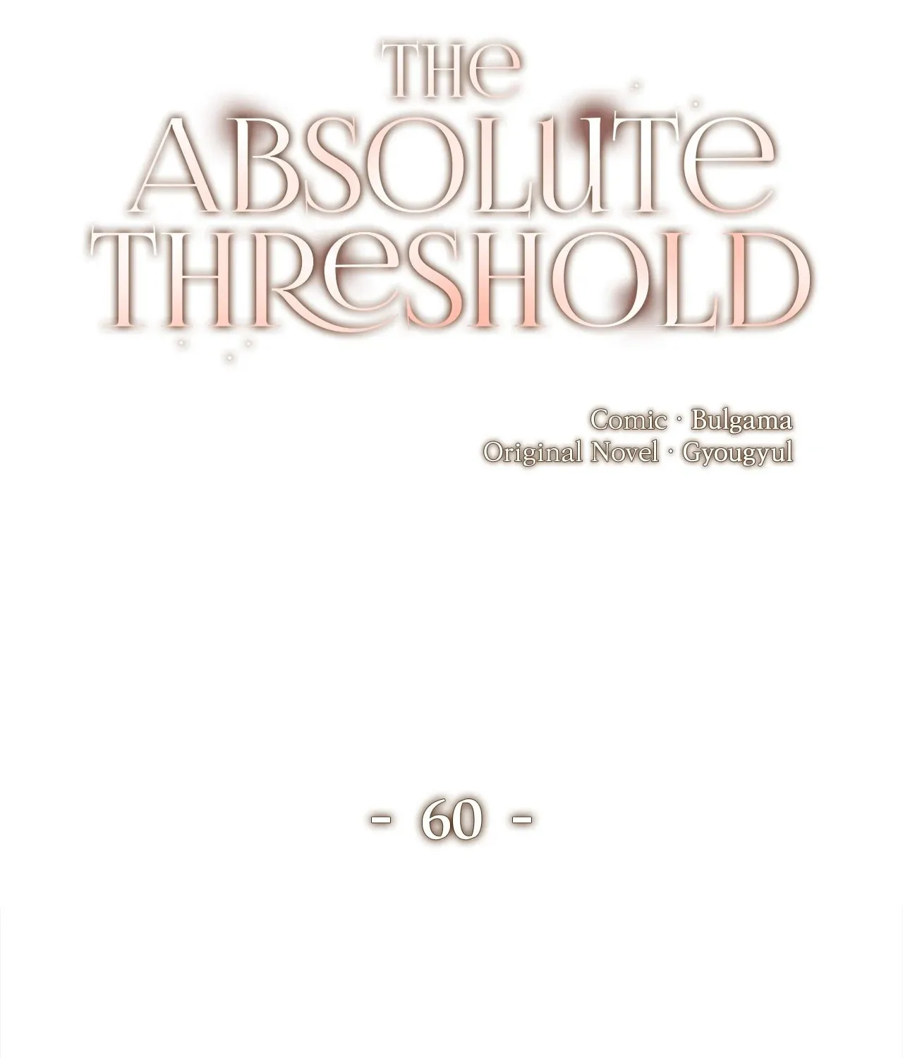 Absolute Threshold Chapter 60 page 142 - 