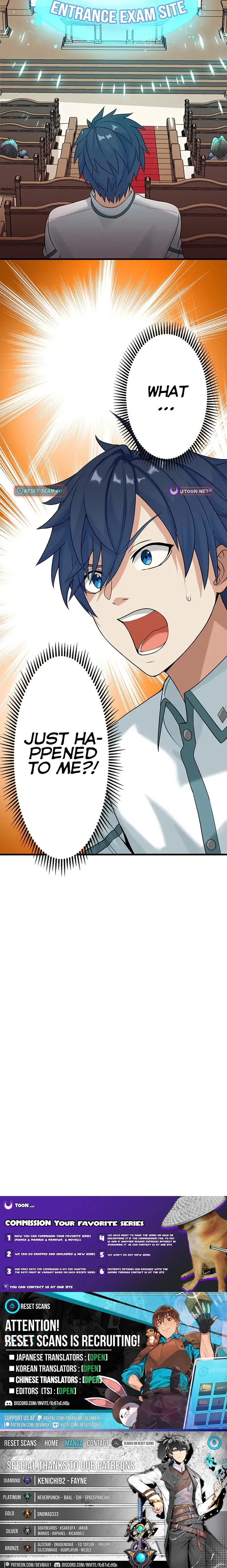 Academic Supremacy Academia: The F‑Rank Supply Officer Reincarnates as the Legendary Greatest Mage Chapter 1 page 22 - 