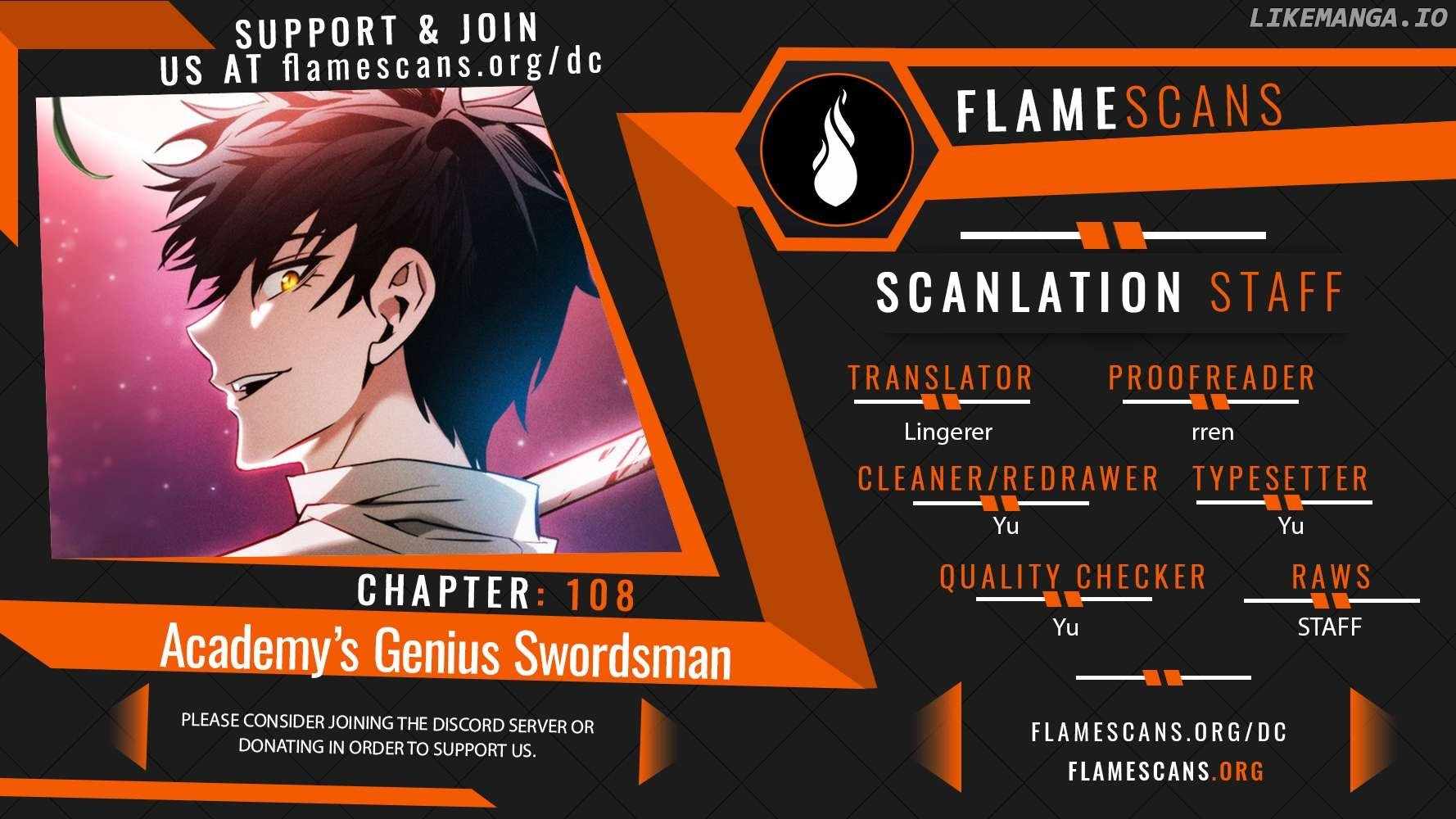 Academy’s Genius Swordsman Chapter 108 page 1 - 
