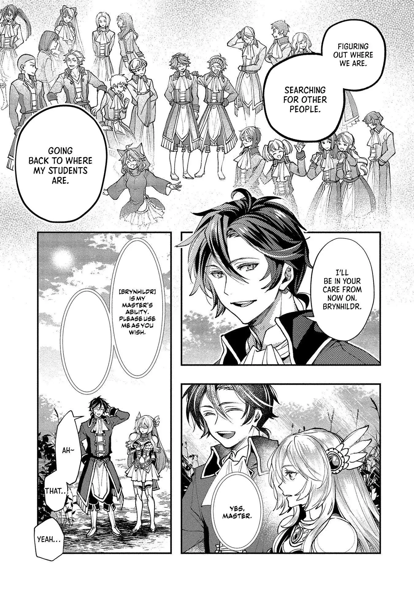 Accidentally Summoned Teacher and Mechanical Girl Chapter 2 page 30 - 