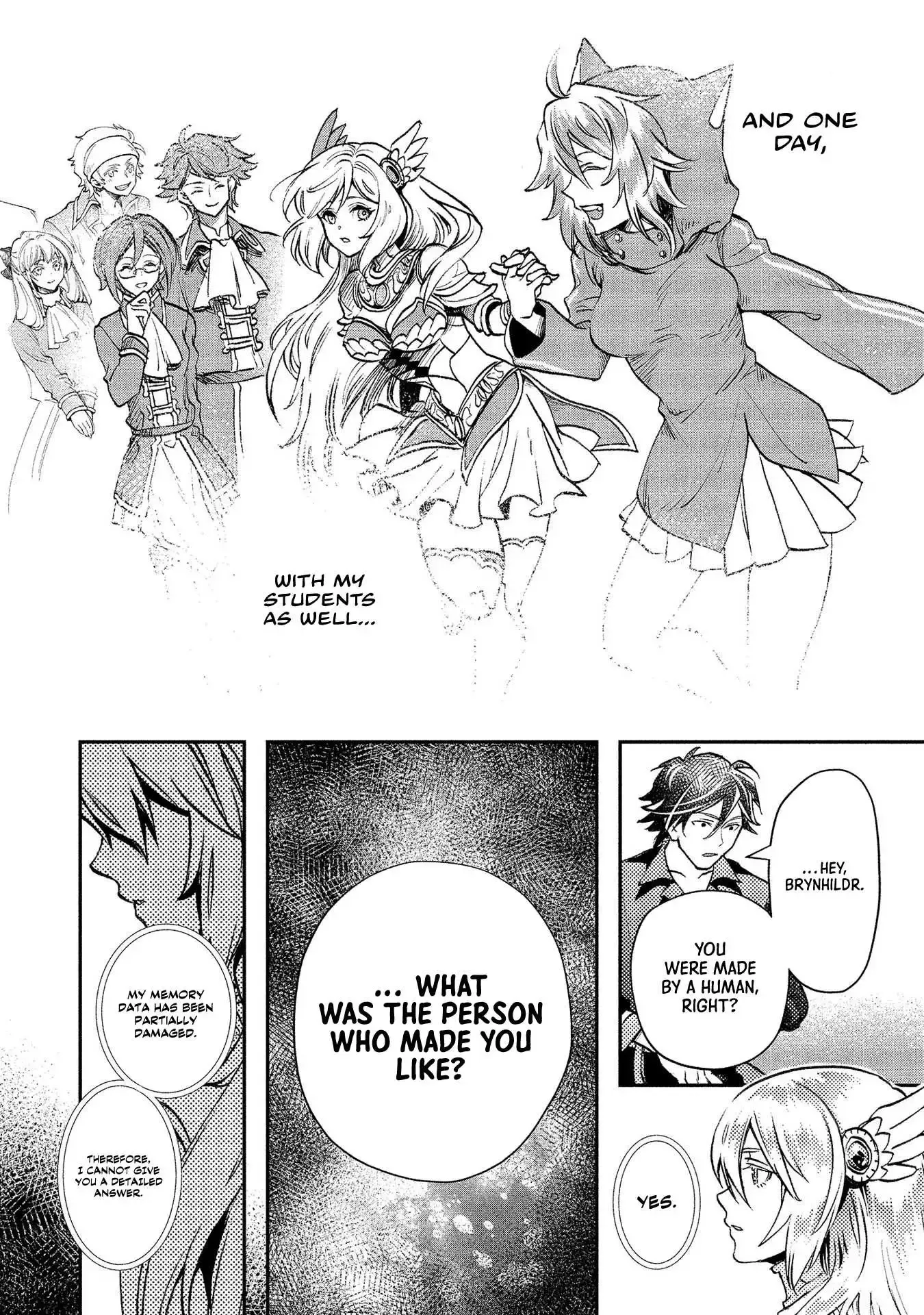 Accidentally Summoned Teacher and Mechanical Girl Chapter 4 page 17 - 