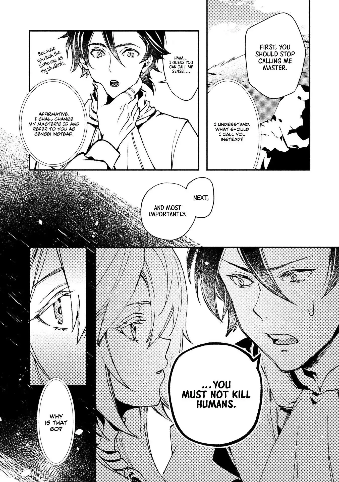 Accidentally Summoned Teacher and Mechanical Girl Chapter 4 page 3 - 
