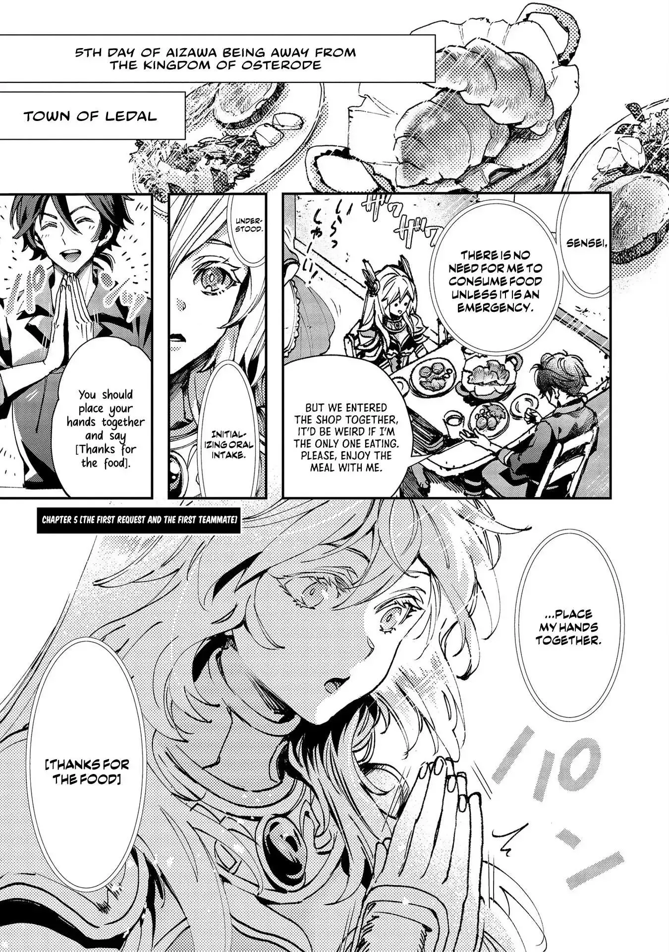 Accidentally Summoned Teacher and Mechanical Girl Chapter 5 page 6 - 
