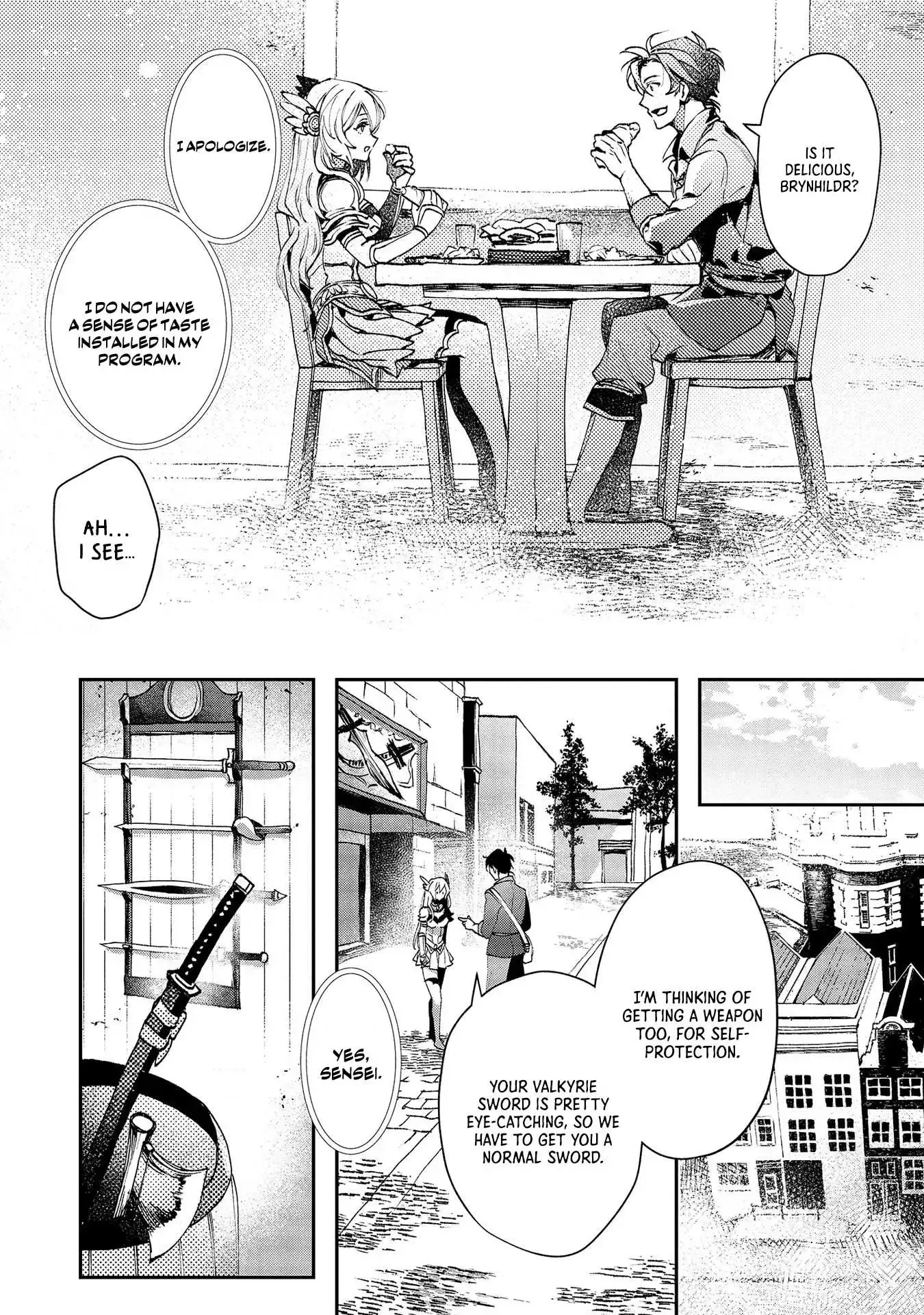 Accidentally Summoned Teacher and Mechanical Girl Chapter 5 page 7 - 