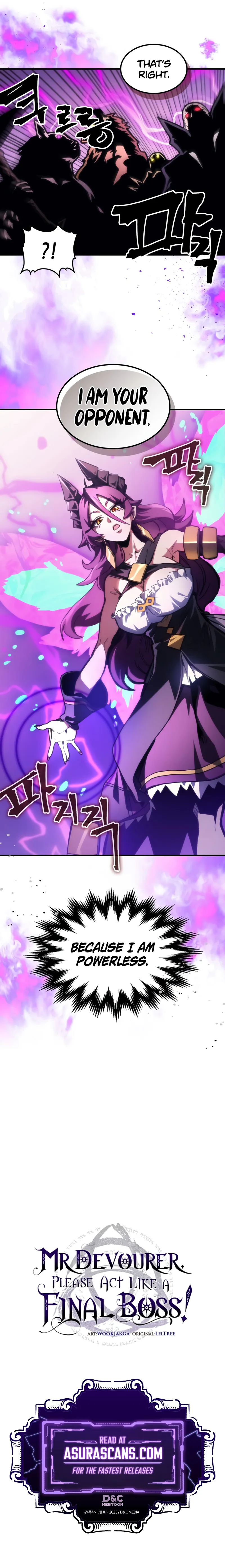 Act Like a Boss Monster, Mr. Swallow! Chapter 107 page 9 - 