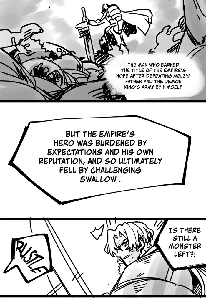 Act Like a Boss Monster, Mr. Swallow! Chapter 70.5 page 15 - 
