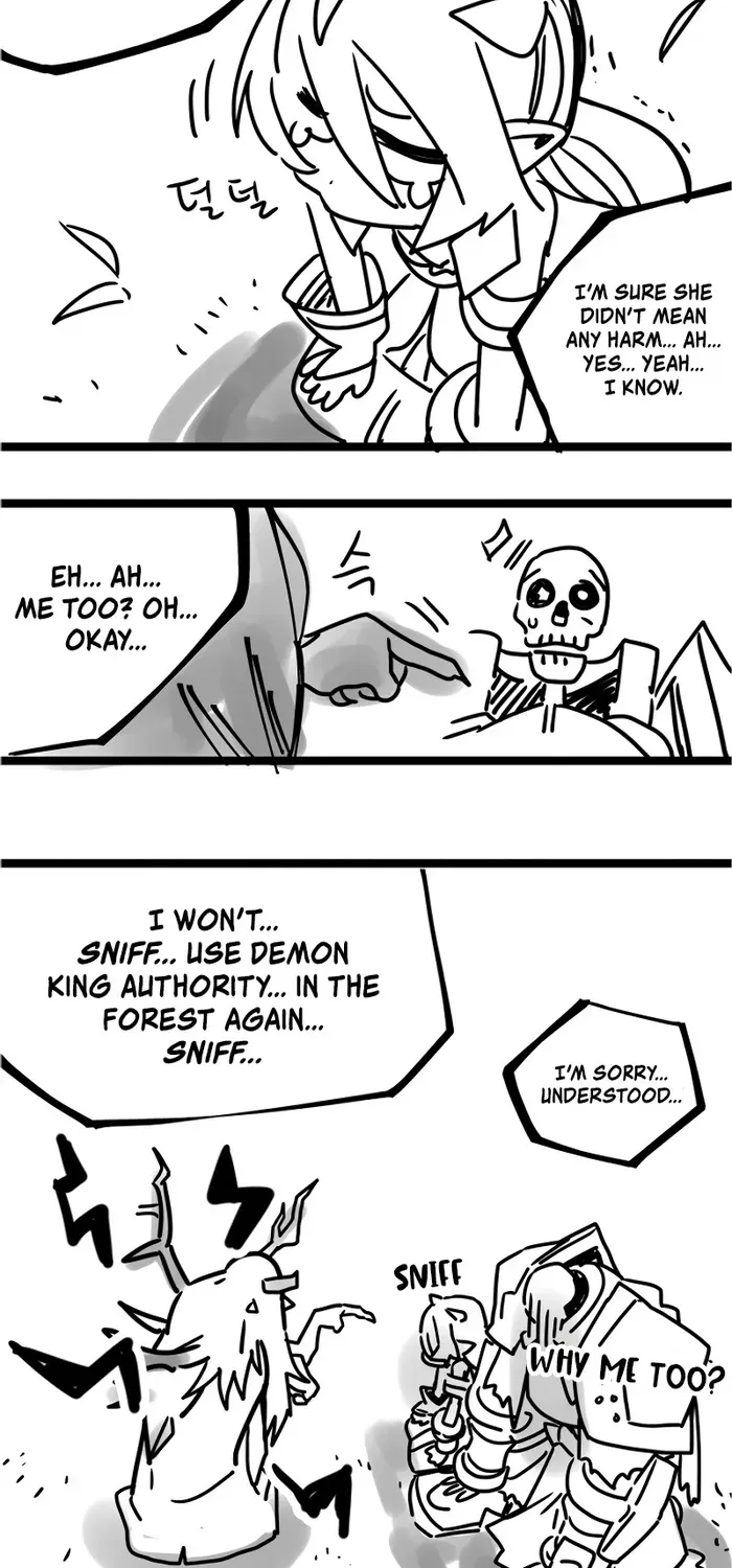 Act Like a Boss Monster, Mr. Swallow! Chapter 70.5 page 10 - 
