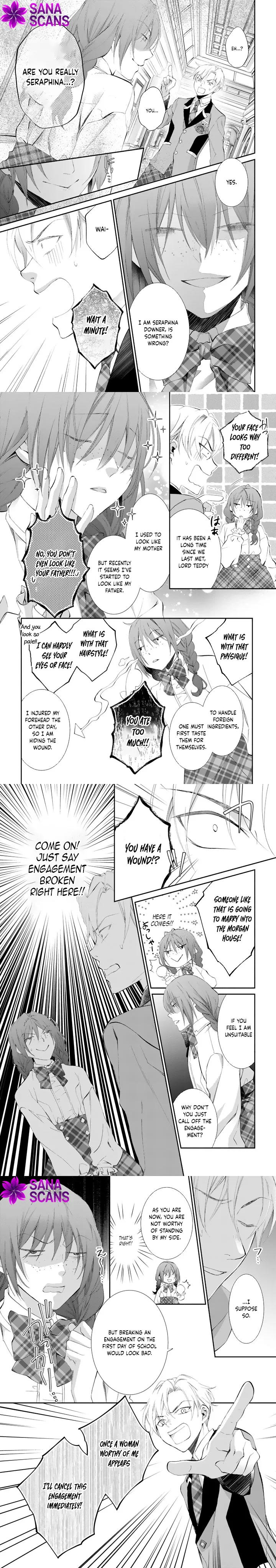Acting Useless to Get Dumped—But the Scheming Prince Already Knows!? Chapter 4 page 1 - 