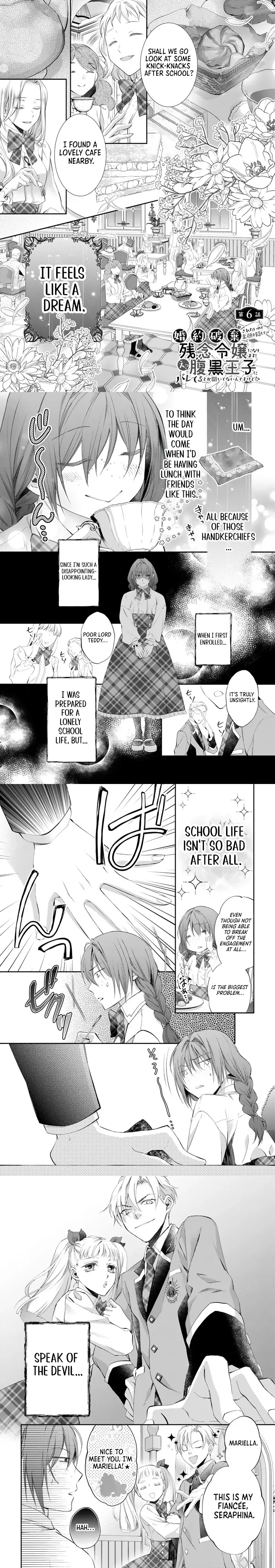 Acting Useless to Get Dumped—But the Scheming Prince Already Knows!? Chapter 6 page 1 - 