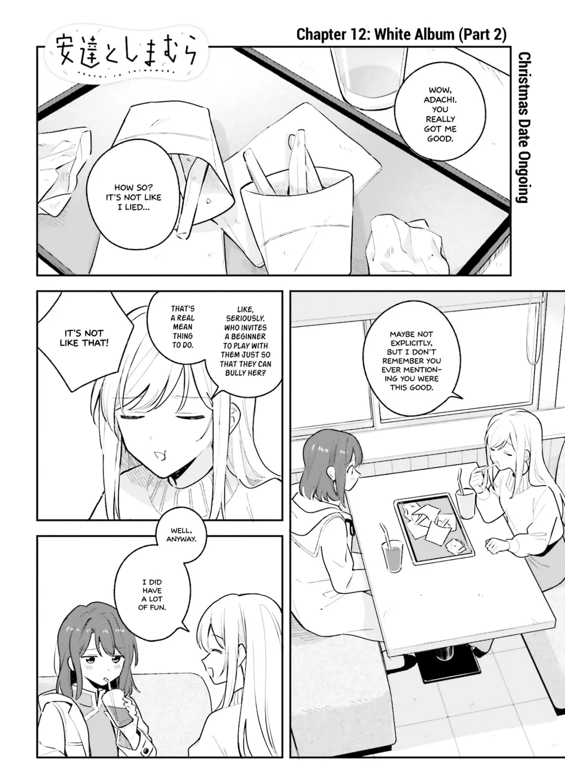 Adachi and Shimamura Chapter 12.5 page 1 - 