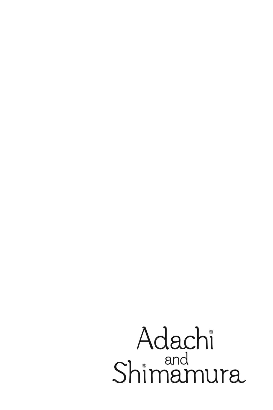 Adachi and Shimamura Chapter 24 page 31 - 