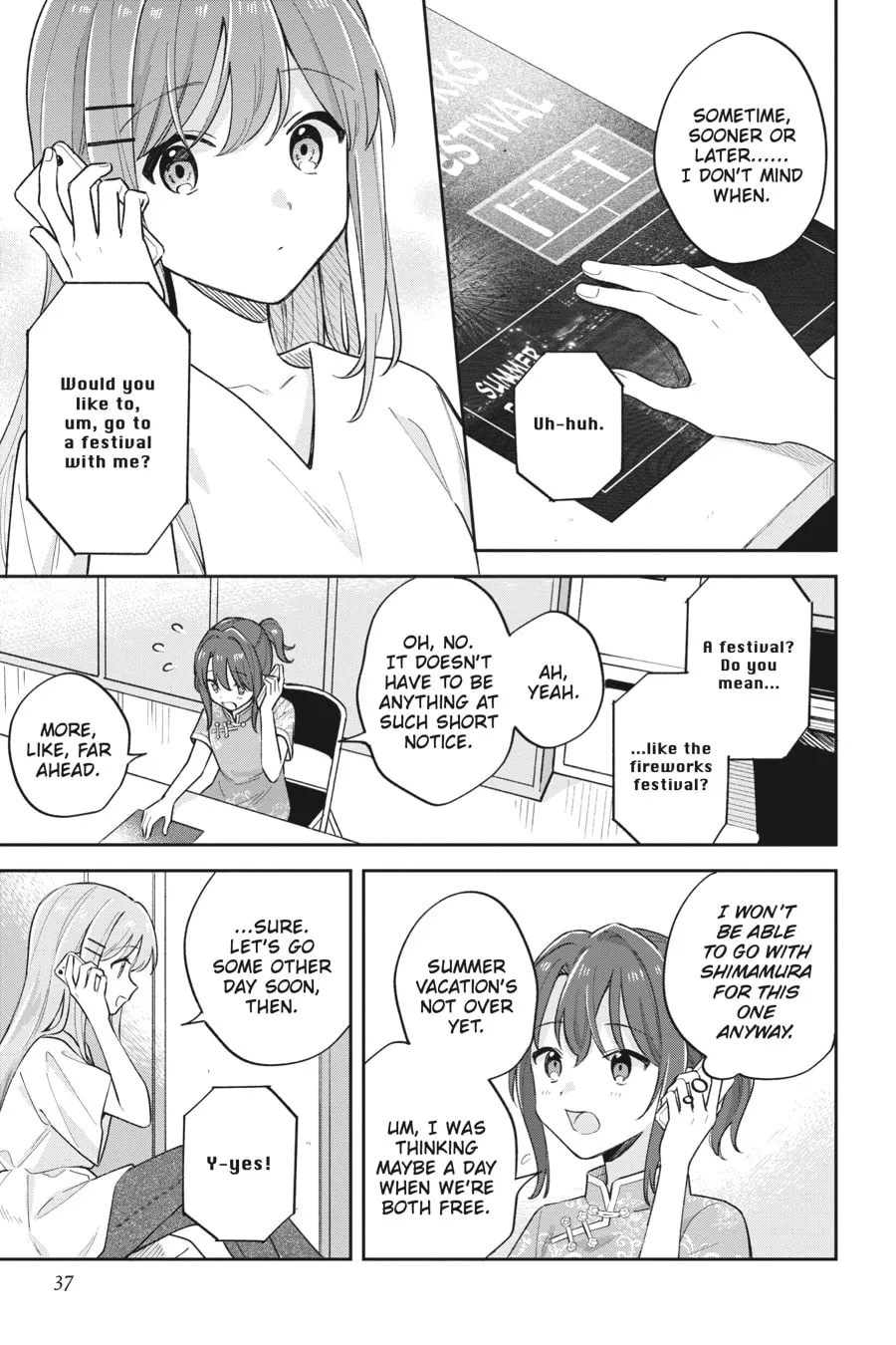 Adachi and Shimamura Chapter 27 page 19 - 