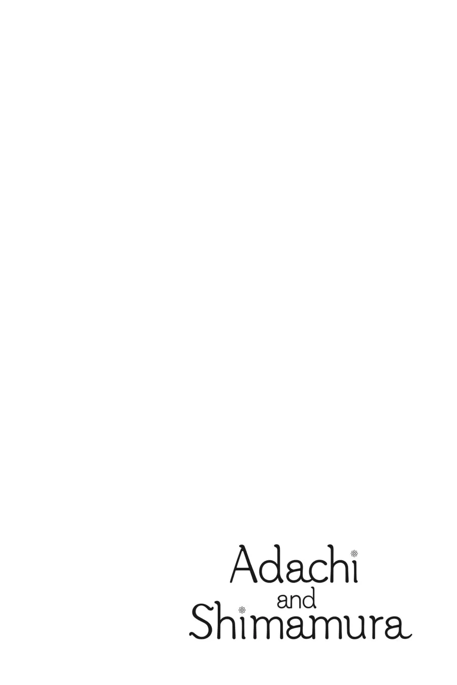 Adachi and Shimamura Chapter 3 page 32 - 