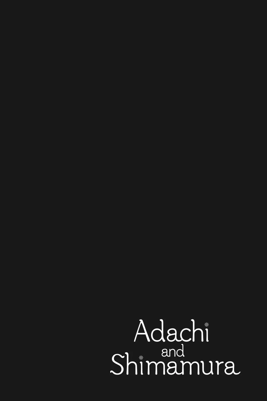 Adachi and Shimamura Chapter 30 page 22 - 