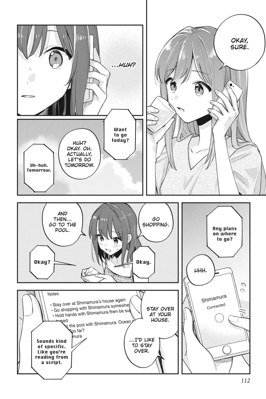 Adachi and Shimamura Chapter 31 page 8 - 
