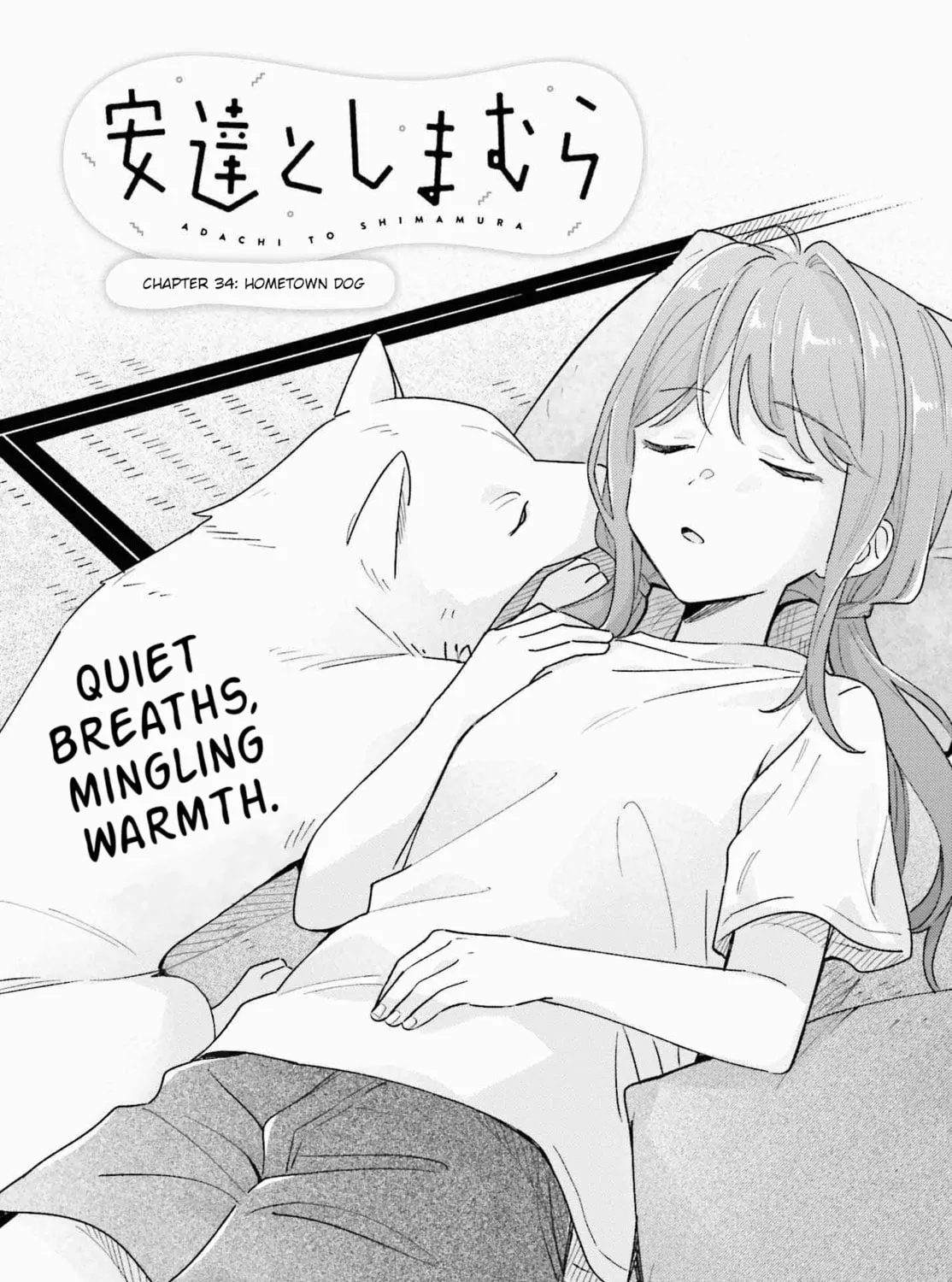 Adachi and Shimamura Chapter 37.1 page 1 - 