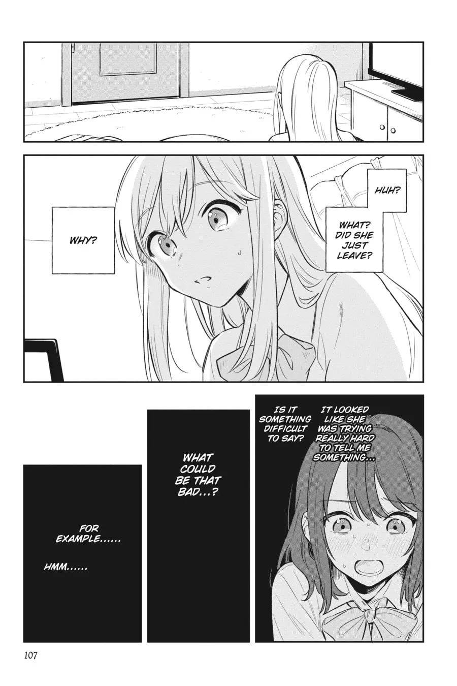 Adachi and Shimamura Chapter 4 page 1 - 
